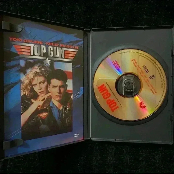 Top Gun DVD 1986 Tom Cruise Kelly McGinnis Val Kilmer Widescreen - Picture 3 of 4